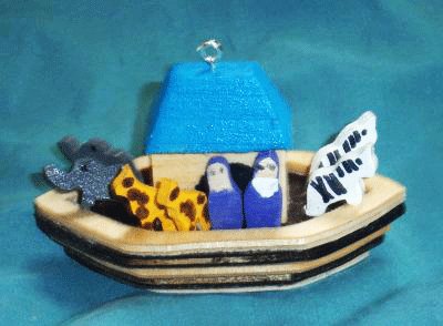 Nativity-Themed  Christmas Ornaments